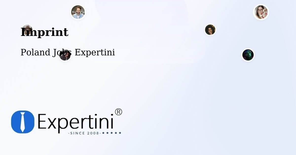 Imprint – Rogóźno - Poland Jobs Expertini