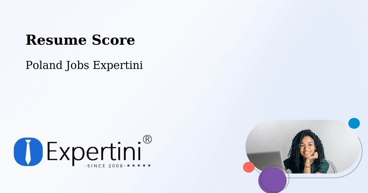 Resume Score & Job Description Match Tool – Rogóźno - Poland Jobs Expertini